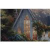 Image 2 : T. KINKADE "THE FOREST CHAPEL" SIGNED LIMITED