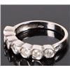 Image 3 : 18K WHITE GOLD 1.05CTW DIAMOND LADIES RING