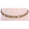 Image 1 : 10K YELLOW GOLD HEART LADIES BRACELET