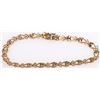 Image 3 : 10K YELLOW GOLD HEART LADIES BRACELET