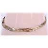 Image 2 : 14K YELLOW GOLD TWISTED CHAIN LADIES BRACELET