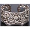Image 1 : VINTAGE S. KIRK & SON REPOUSSE 0.925 CUFF BRACELET