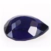 Image 3 : 31.90CT LARGE PEAR-CUT DARK BLUE LOOSE SAPPHIRE