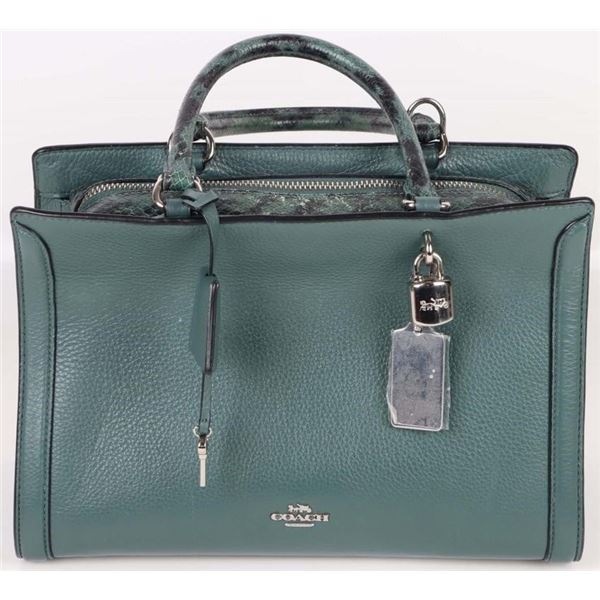 COACH ZOE CARYALL CROSSBODY LEATHER HANDBAG