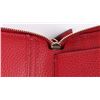 Image 3 : GUCCI CANDY RED GENUINE LEATHER ZIP WALLET