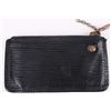 Image 2 : LOUIS VUITTON BLACK EPI POCHETTE CLES COIN PURSE