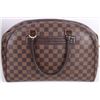Image 1 : LOUIS VUITTON SATCHEL DAMIER BOSTON LEATHER BAG