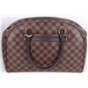 Image 2 : LOUIS VUITTON SATCHEL DAMIER BOSTON LEATHER BAG