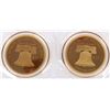 Image 2 : 2022 FINE GOLD AMERICAN QUINTUPLE $25 EAGLES - (2)