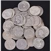 Image 1 : 90% SILVER WASHINGTON QUARTERS MIXED DATE - (50)