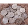 Image 1 : 90% RAINBOW TONE FRANKLIN HALF DOLLARS - LOT OF 20