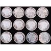 Image 1 : .999 FINE SILVER 1 OZT MINT BUFFALO ROUNDS - (12)