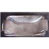 Image 1 : STERLING SILVER MONOGRAM DINNER TRAY