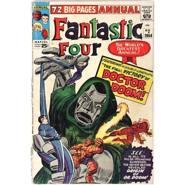 FANTASTIC FOUR ANNUAL #2 - ORIGIN OF DR. DOOM