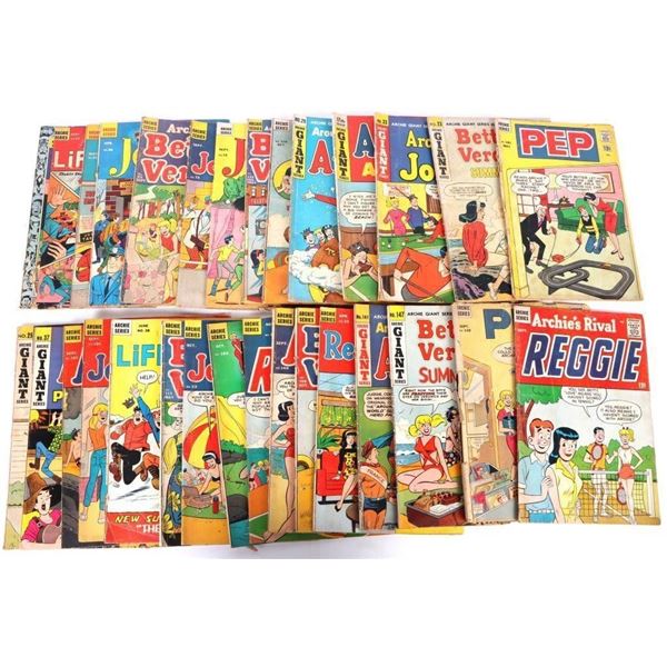 VINTAGE ASSORTED ARCHIE COMIC BOOKS - (29)