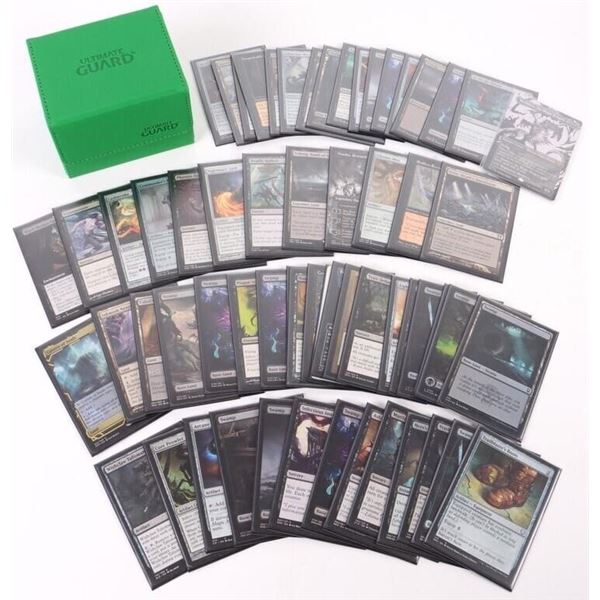 62 CARD MAGIC THE GATHERING LOT FOILS & MYTHICS