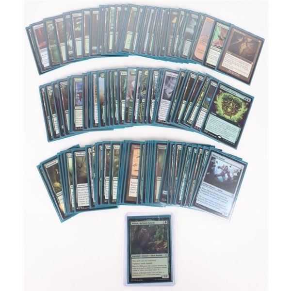 MAGIC THE GATHERING NEARLY FINISHED COMMANDER DECK