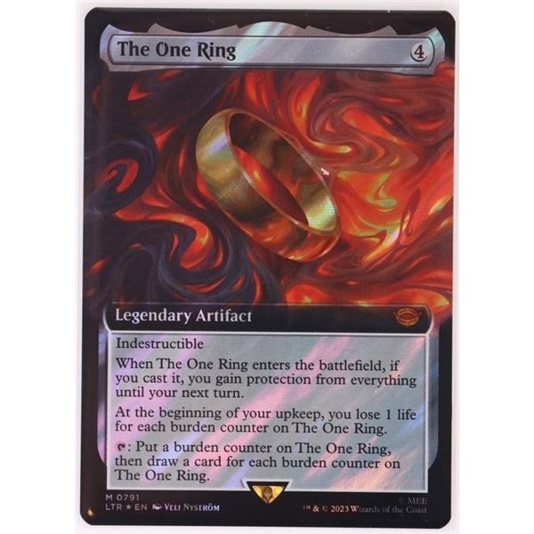 MAGIC THE GATHERING SURGE FOIL EXT.  THE ONE RING