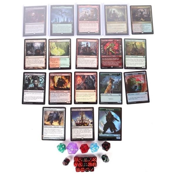 SMALL LOT OF VARIOUS MAGIC THE GATHERING CARDS