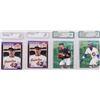 Image 4 : ASSORTED HIGH GRADE SLEEVED BASEBALL CARDS - (12)