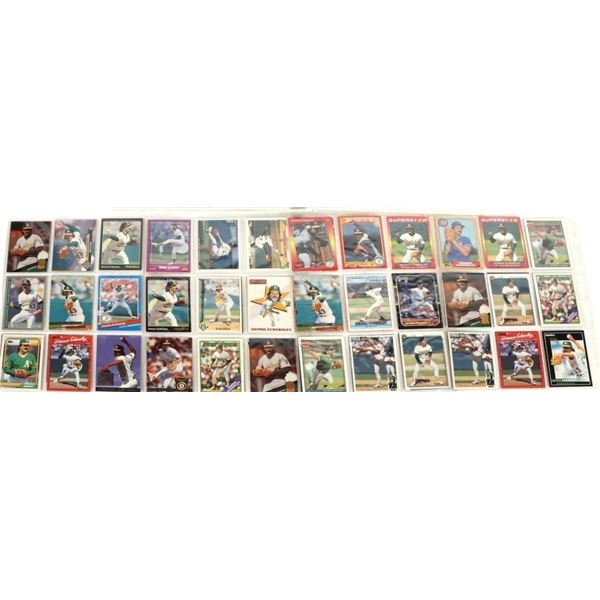 ASSORTED DENNIS ECKERSLEY CARD SET OF 72 CARDS