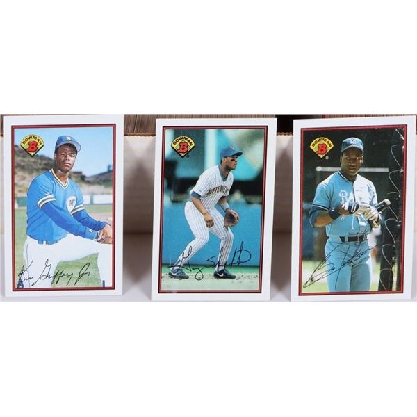 1989 BOWMAN COMPLETE SET HIGH GRADE