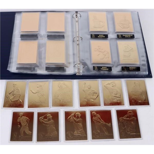 2007 BOSTON RED SOX 22K GOLD WORLD SERIES CARDS