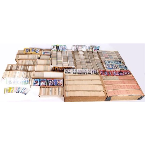 HUGE COLLECTION OF 1990-80'S BASEBALL CARDS & SETS