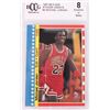 Image 1 : 1987-88 FLEER STICKER INSERTS #2 MICHAEL JORDAN 8