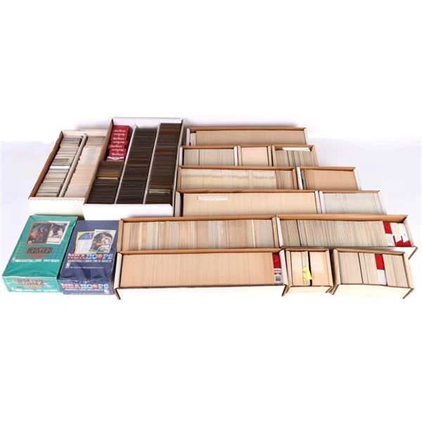 ASSORTED COMPLETE 90'S BASKETBALL CARD SETS - (17)