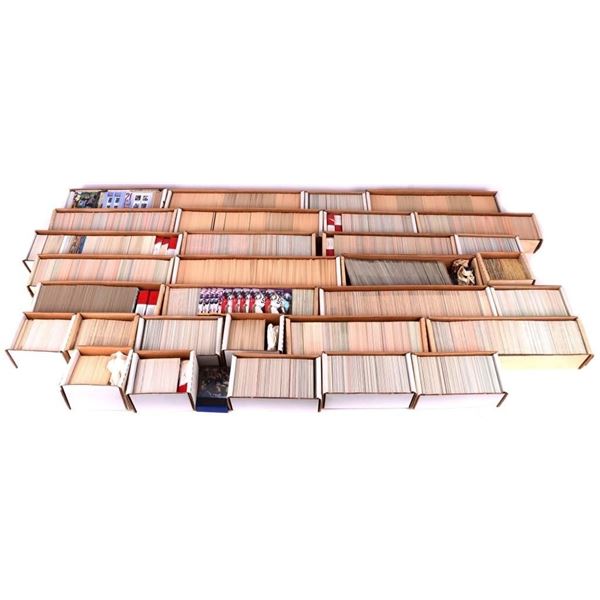 ASSORTED NFL FOOTBALL 90'S MOSTLY COMPLETE SETS