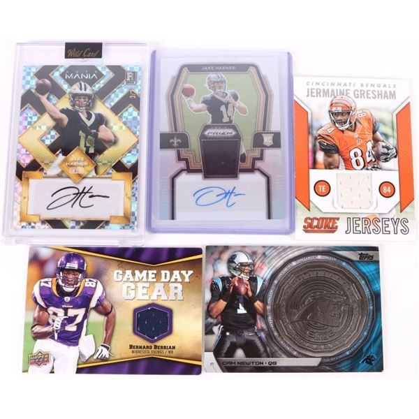 NFL COMMEMORATIVE CARD COLLECTION - LOT OF 5