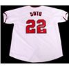 Image 1 : SIGNED JUAN SOTO NATIONALS PRO JERSEY BECKETT