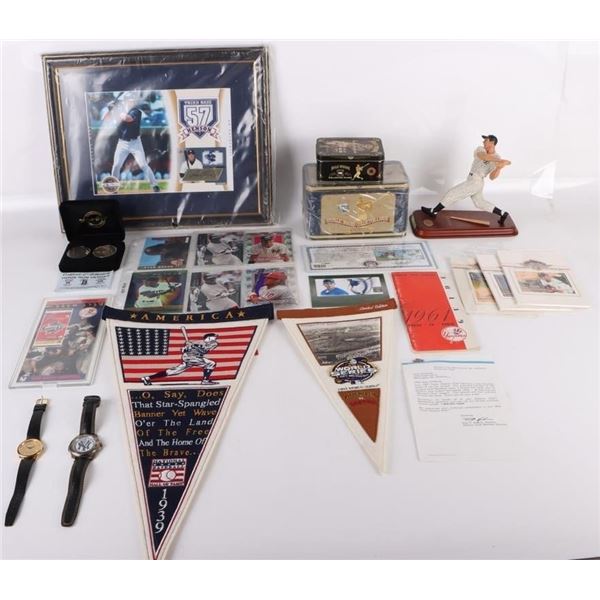 COLLECTIBLE BASEBALL MEMORABILIA, CARDS & MORE
