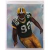Image 1 : REGGIE WHITE ORIGINAL PAINTING BY GARY LONGORDO