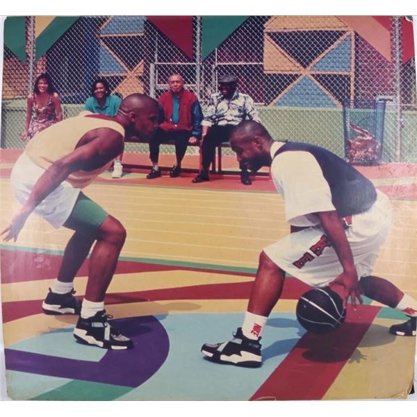 VINTAGE NIKE AIR RAID 1992 ADVERTISING CARDBOARD