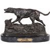 Image 4 : BRONZE STATUE "POINTER" ORIGINAL SIGNED P.J. MENE