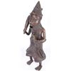 Image 1 : ANTIQUE AFRICAN YORUBA WARRIOR BRONZE STATUE