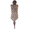 Image 2 : 66" ANTIQUE AFRICAN SONGYE KIFWEBE WOOD SHIELD