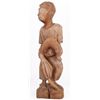 Image 2 : HAND-CARVED AFRICAN WOODEN TRIBAL STATUE