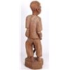 Image 3 : HAND-CARVED AFRICAN WOODEN TRIBAL STATUE