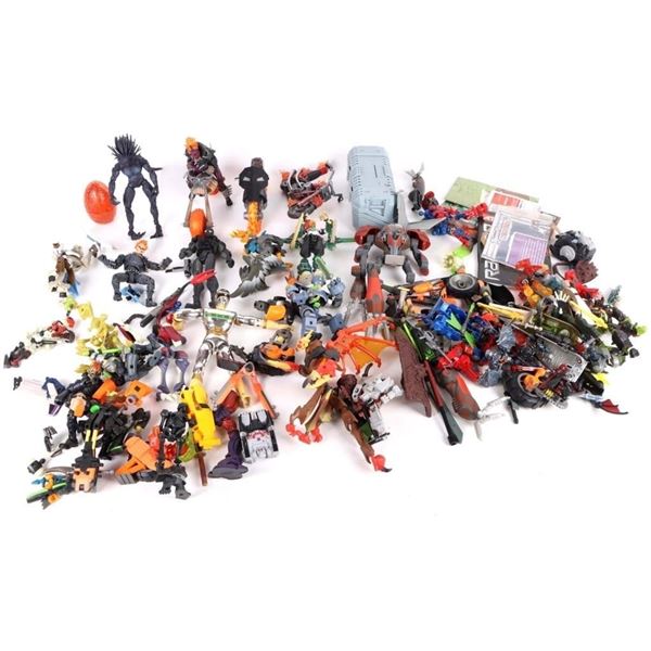 VARIOUS 80'S ACTIONS FIGURES AND ACCESSORIES  LOT