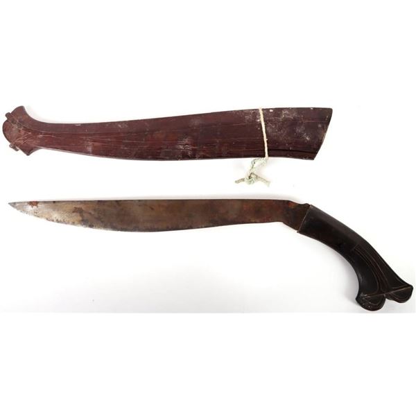 FILIPINO PIRA KNIFE W/ SCABBARD