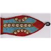 Image 2 : AFRICAN YORUBA HAND-BEADED LIZARD SASH/DECOR