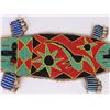 Image 3 : AFRICAN YORUBA HAND-BEADED LIZARD SASH/DECOR