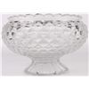Image 2 : VINTAGE CRYSTAL ETCHED COMPOTES & FOOTED BOWL