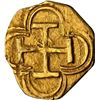 Image 2 : SPAIN, Seville, gold cob 1 escudo, 1590 date to right, assayer B below mintmark S to left, NGC Genui