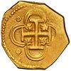 Image 2 : SPAIN, Seville, gold cob 2 escudos, Philip III, assayer B, NGC AU 58.