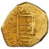 Image 1 : SPAIN, Seville, gold cob 2 escudos, Philip III, assayer D, NGC MS 61.