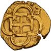 Image 2 : SPAIN, Seville, gold cob 2 escudos, Philip III, assayer D, NGC AU 58.
